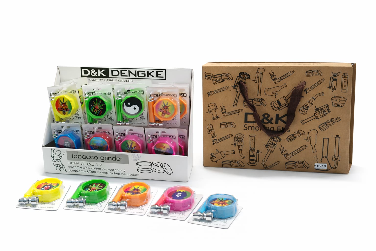 D&K Metall-Tabakgrinder